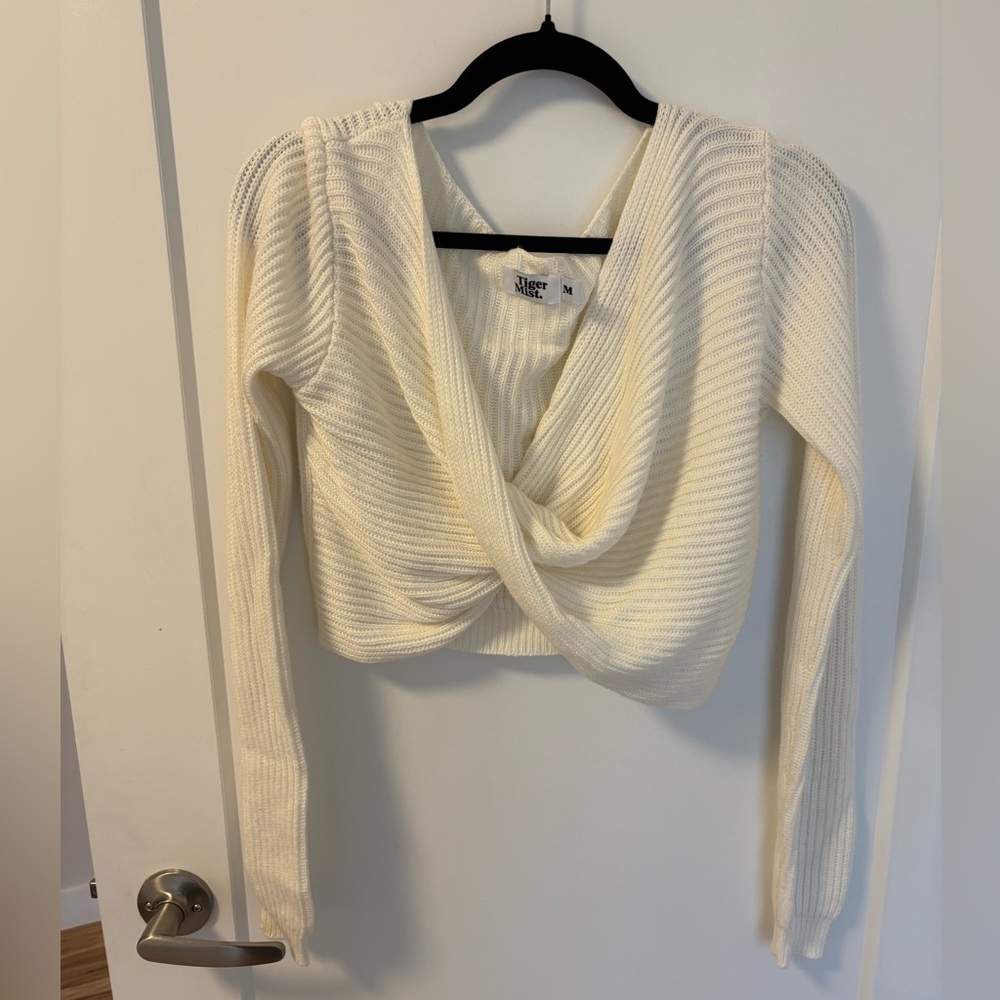 TIGER MIST X CROSSOVER CROP KNIT